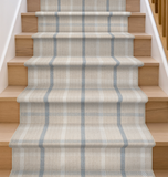 Tattersall Raindrop - Wool Plaid Patterned Carpet