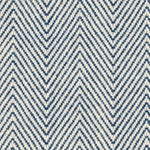 Zoomed in shot of Peter Island Navy showing zig-zag and herringbone pattern