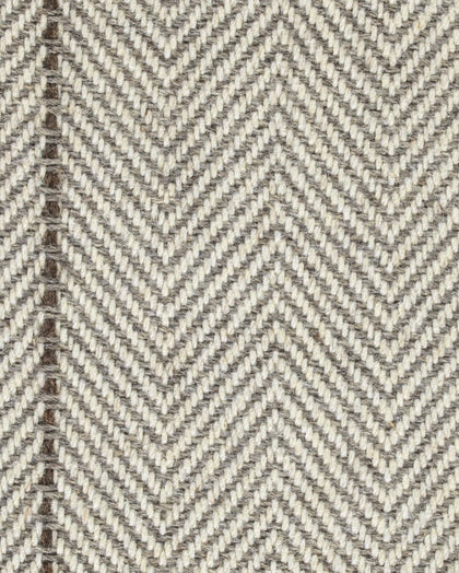 Peter Island Stripe - Ash - 100% Wool