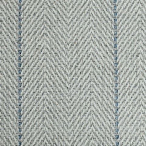 Peter Island Stripe - Blue - Wool Area Rug