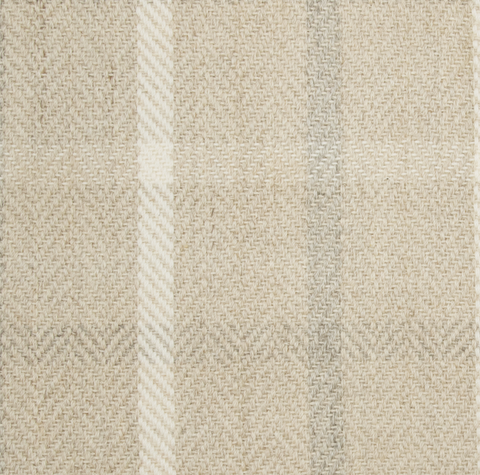 Tattersall Pearl - 100% Wool Rug