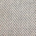 zoomed out shot of Elegance carpet highlighting hand loomed construction and pattern scheme