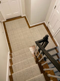 Martinique Silver cut to fit landing and stair runner
