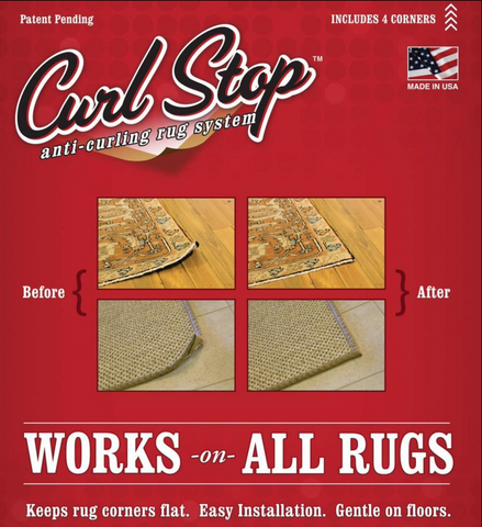 Curl Stop: Anti-Curling Rug System