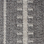 Close up of ticking stripe pattern
